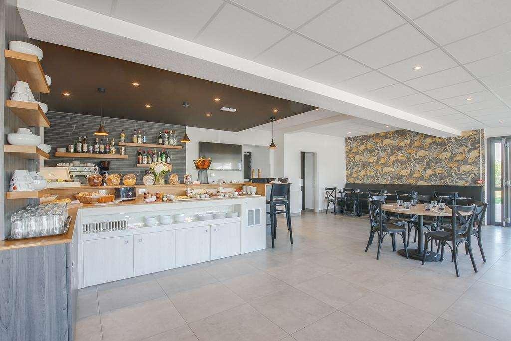 Brit Hotel Reims La Neuvillette Restaurant foto